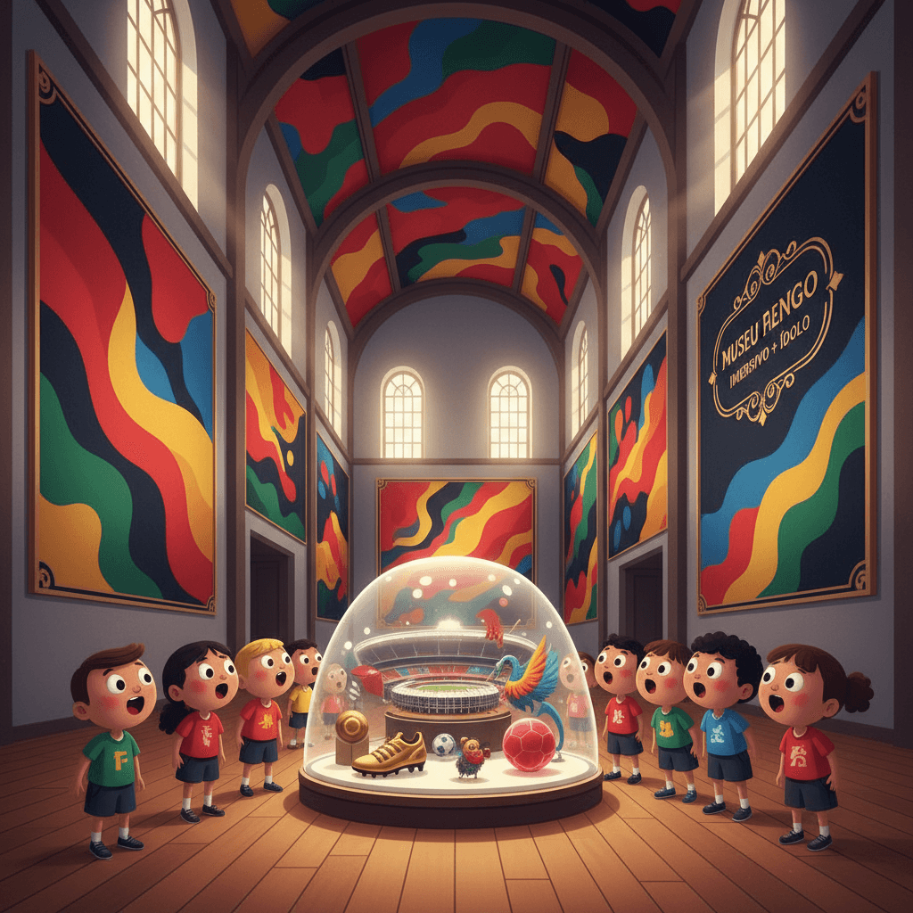 Foto: Museu Flamengo Imersivo + Ídolo