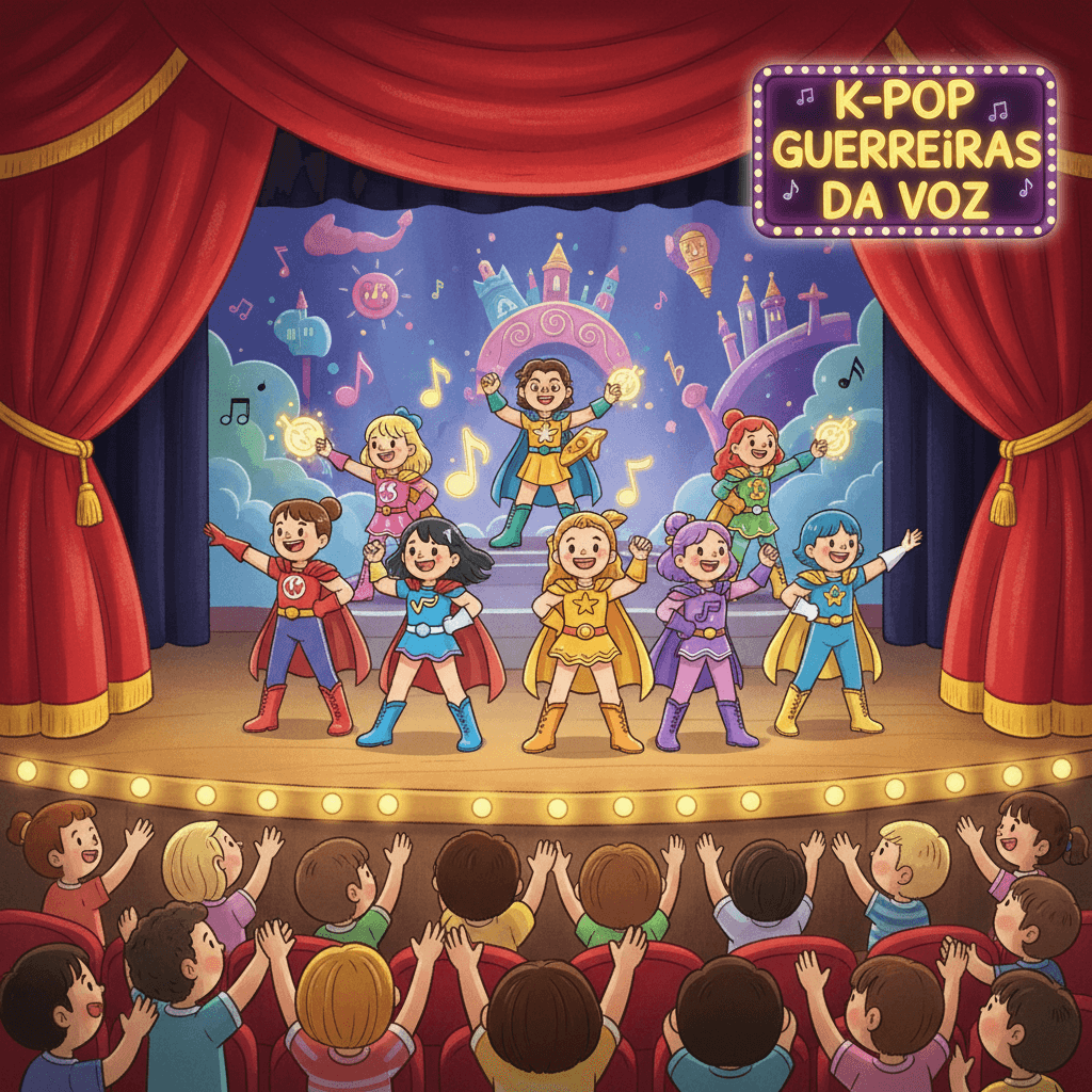 Foto: K-Pop Guerreiras da Voz