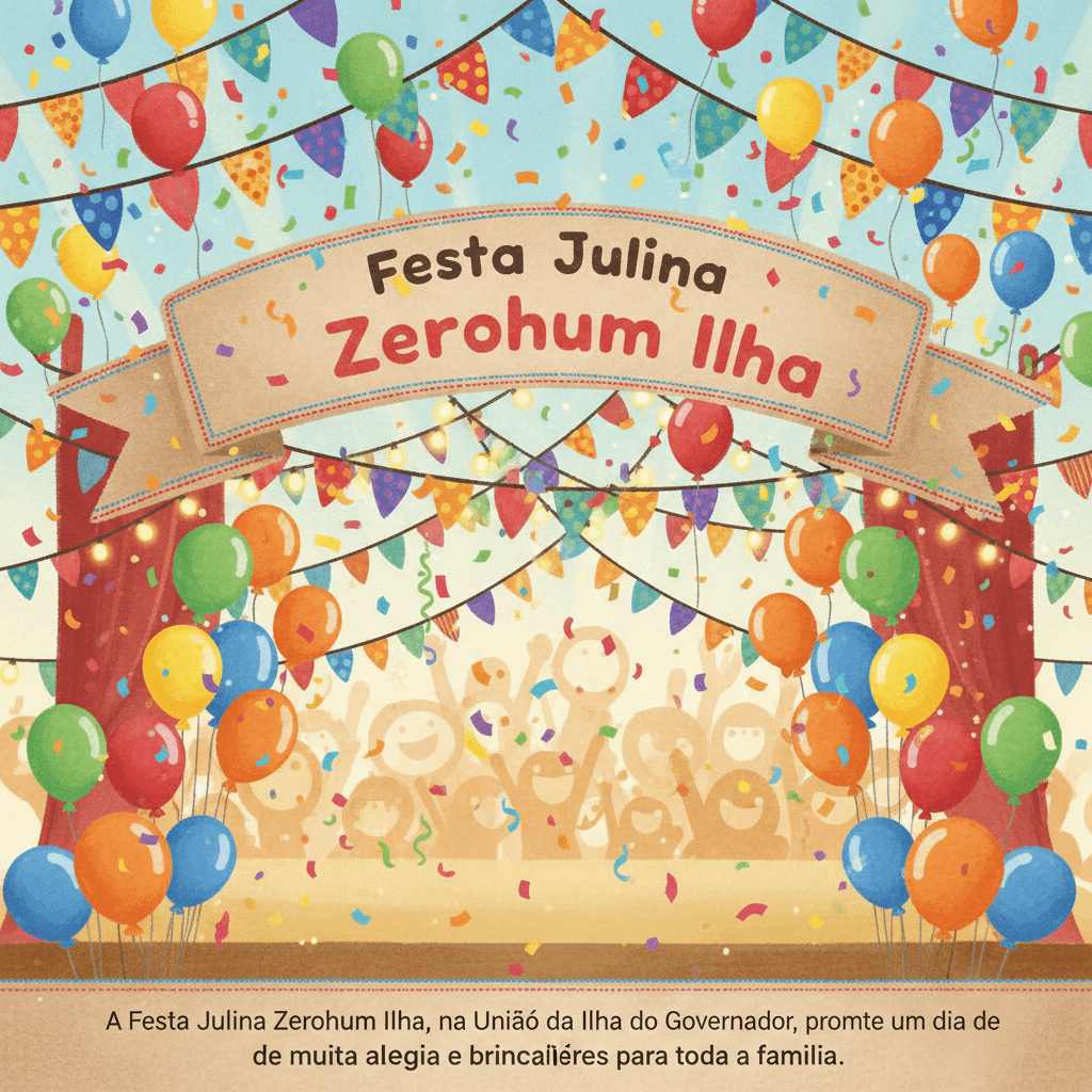 Foto: Festa Julina Zerohum Ilha