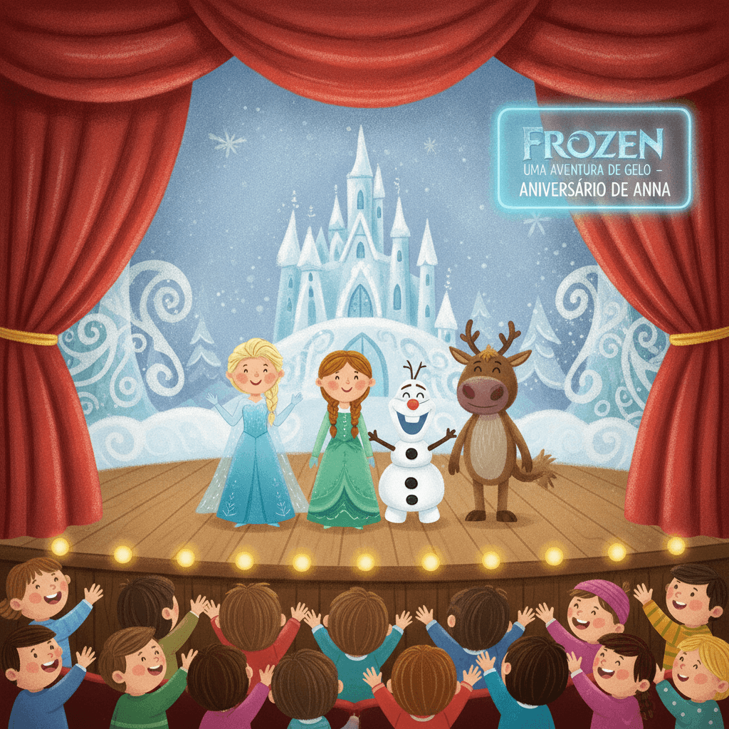 Foto: Frozen, Uma Aventura de Gelo - Aniversário de Anna