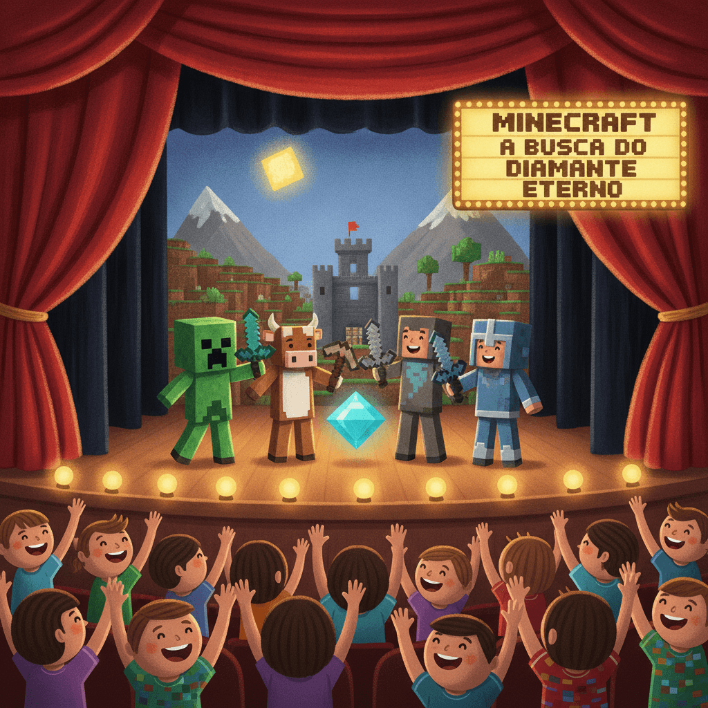 Foto: Minecraft - A Busca do Diamante Eterno